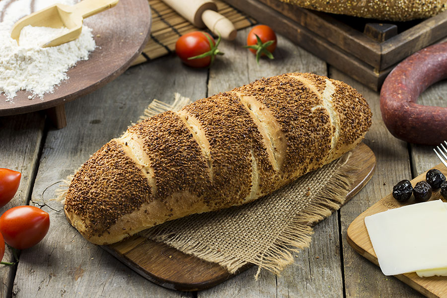 Susamlı Somun Ekmek